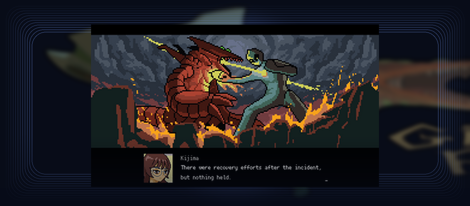 Mythfall Odyssey cinematic battle banner
